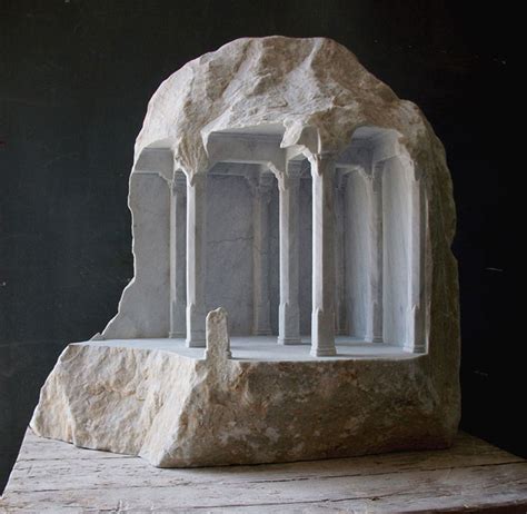 Sculptor Carves Realistic Architectural Sculptures Into Marble And Stone | DeMilked