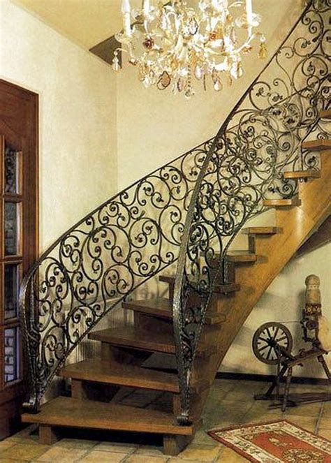 𝙼𝚢𝚛𝚊 𝙼𝚞𝚜𝚎 | Iron staircase, Wrought iron decor, Staircase