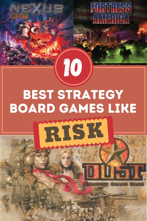 10 Best Strategy Board Games Like Risk