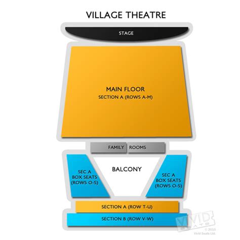 Village Theatre - WA Seating Chart | Vivid Seats