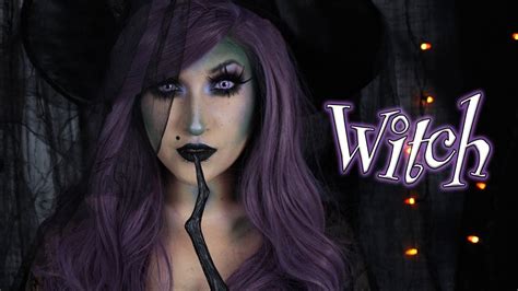WITCH | Halloween Makeup Tutorial - YouTube