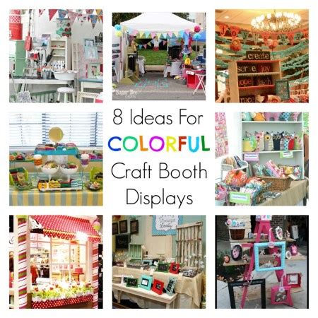 8 Ideas For Colorful Craft Booth Displays – Indie Crafts