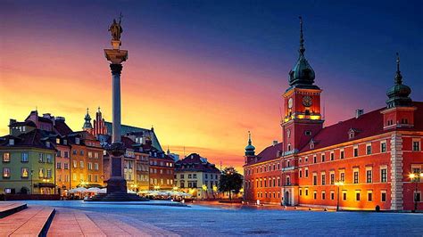 1920x1080px | free download | HD wallpaper: warsaw, poland, old town ...