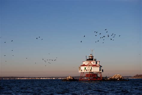 Plan a visit to the historic Thomas Point Shoal Lighthouse | The Wayside Inn