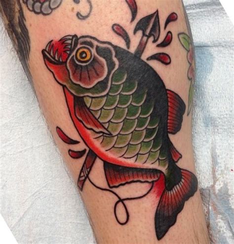 3D fish tattoo sea animal - Fashion Today | Tattoos, Hawaiian tattoo, Traditional tattoo