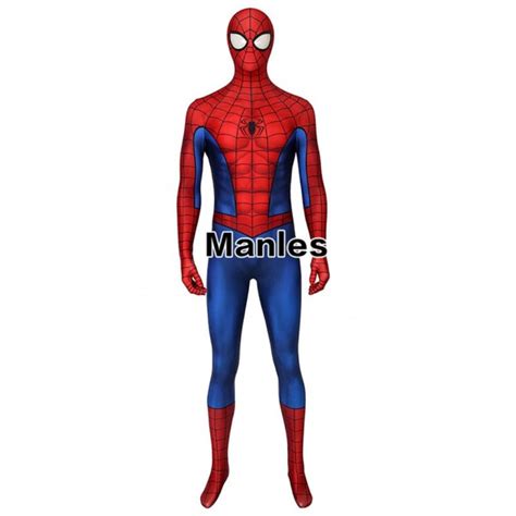 Cosplay Costume From Game Ps4 Spider-Man Spiderman