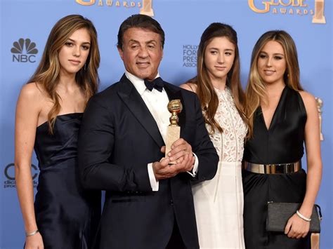 Sylvester Stallone’s 3 Gorgeous Daughters Are So Grown-Up in This New Family Photo