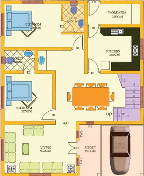 2114 sq ft 4 BHK Floor Plan Image - Springfield Builders Rotunda Available for sale - Proptiger.com