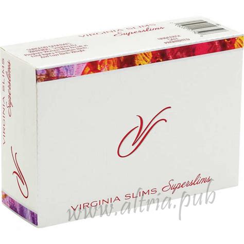 Virginia Slims Super Slim 100's [Box] Cigarettes | Altria Pub Shop Online