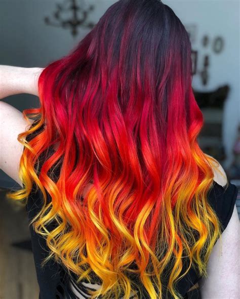 Amazing Ombre Hair Colour Ideas – RED Ombre 2020-2021 | luxhairstyle