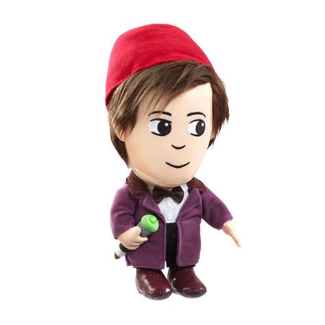 Eleventh Doctor with Fez Talking Light-Up Plush – Merchandise Guide ...