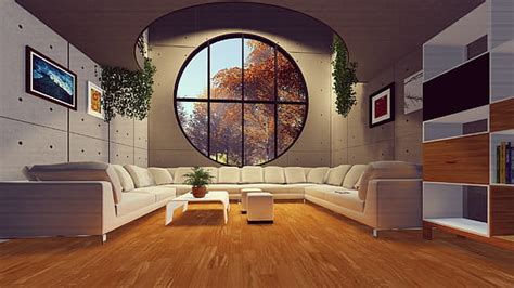 2560x1440px | free download | HD wallpaper: tufted white leather 2-piece sofa set, skyscraper ...