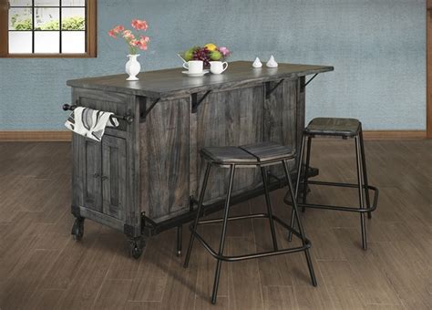 IFD Furniture | 686 Moro Rustic Kitchen Island | Dallas Designer Furniture