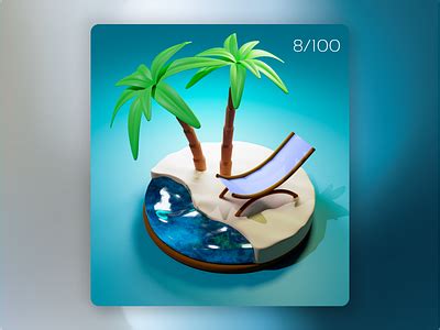 Blender Beach Scene by Metaverse Know on Dribbble