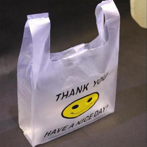 Custom Printed Biodegradable Shopping Bags , PLA Degradable Plastic Bags