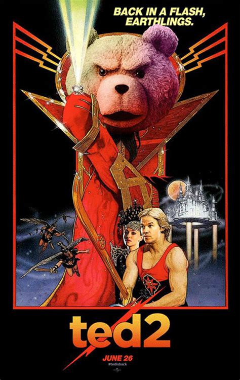 Ted becomes Ming in brilliant spoof Flash Gordon poster