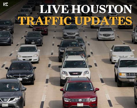 Houston traffic live updates: Real-time traffic updates, road closures