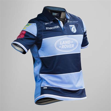 Macron Cardiff Blues 2018/19 Home S/S Replica Rugby Shirt, £60.00 | Rugby jersey, Rugby, Sports ...