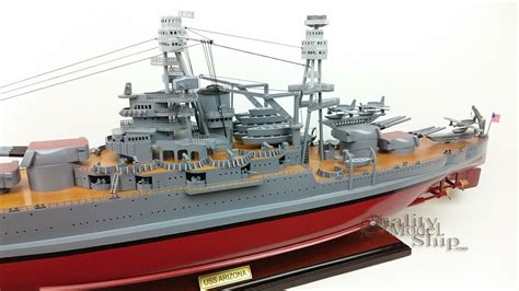 USS Arizona (BB-39) Battle Ship Model Scale 1:200 - Quality Model Ships