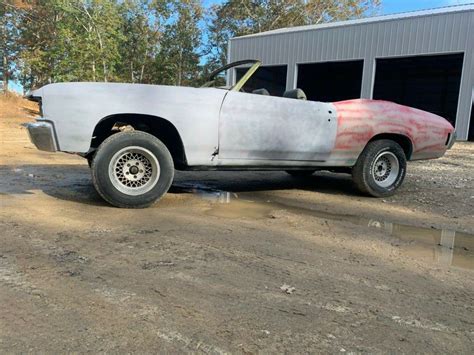 new parts 1971 Chevrolet Chevelle convertible project for sale