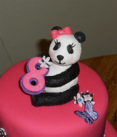 Panda Bear Cake - CakeCentral.com