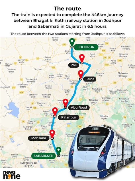 Jodhpur-Sabarmati Vande Bharat Express: Check route, fares and timings–What we know so far ...