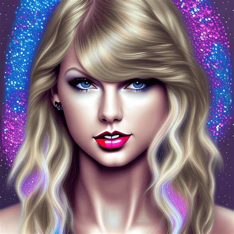 Fantasy Art Portrait of Taylor Swift · Creative Fabrica