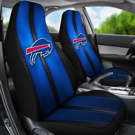 Incredible Line Pattern Buffalo Bills Logo Car Seat Covers – Vota Color