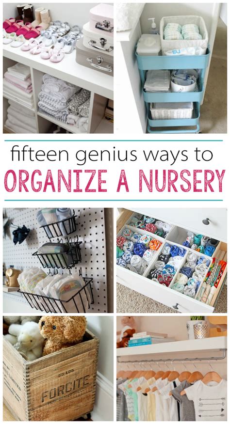 15 Nursery Organization Ideas