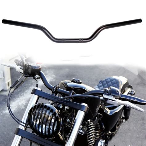 7/8" 22mm Motorcycle Handlebars Drag Bars For Harley Davidson Sportster ...