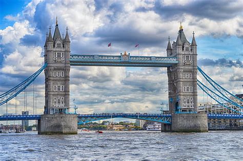 HD wallpaper: Tower Bridge, London, sunset, sunlight, landscape ...