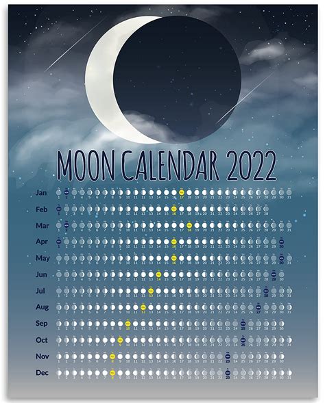 2022 Lunar Calendar Printable Free