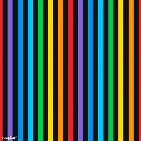 Seamless colorful vertical lines pattern vector | free image by rawpixel.com / manotang | Line ...