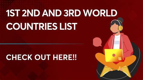 1st 2nd and 3rd World Countries List - Check the details here!