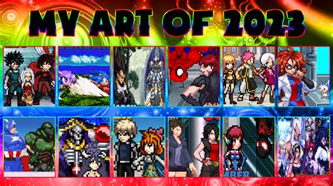 My Sprite works of 2023 by scott910 on DeviantArt