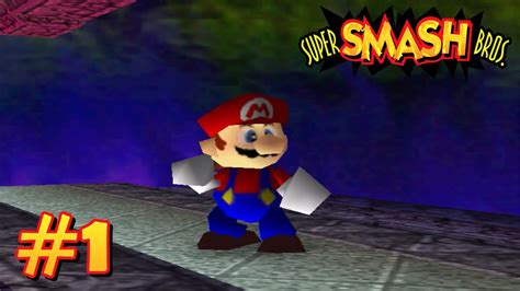 N64 | Super Smash Bros. #1 / Modo Clásico [ Muy Difícil ] : Mario - YouTube