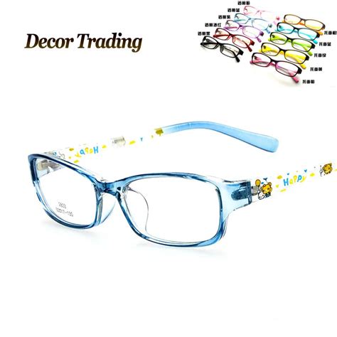 10Color 2015 New Fashion Kids Eyeglasses High Quality Boys Girls Cute ...