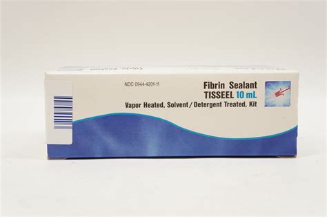 Baxter NDC 0944-4201-11 Tisseel Fibrin Sealant Kit 10ml (x)#N#– imedsales