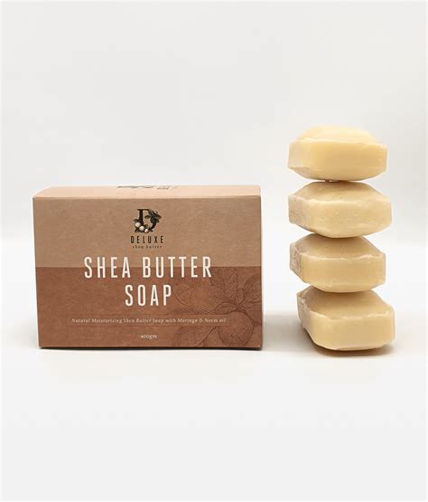 Shea Butter Soap 4 Pack - Deluxe Shea Butter®