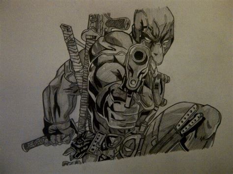 Deadpool Gun by idrawpicskthnx on DeviantArt