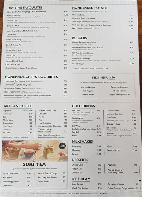 Menu at The Grind Café cafe, West Wickham, 8 Red Lodge Rd