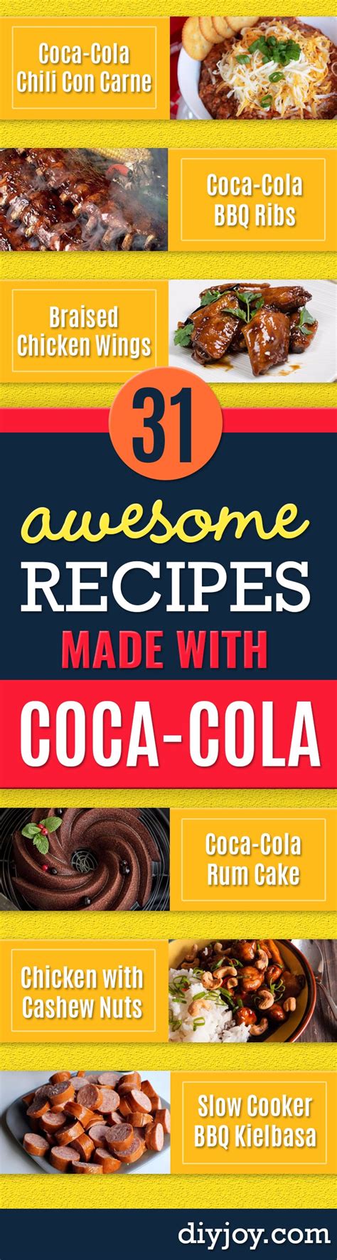 31 Awesome Recipes Made With Coca Cola