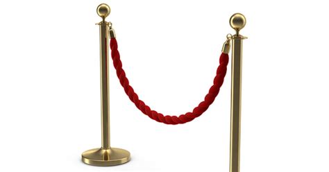 Stanchion Post Set by PixelSquid360 on Envato Elements