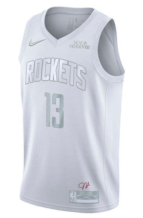 NIKE Houston Rockers James Harden MVP Jersey CT4205 100 - Shiekh