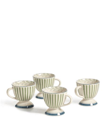 Set of Four Kintaro Mugs - Putting Green | OKA US