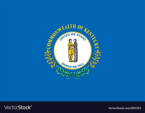 Kentucky Flag Royalty Free Vector Image - VectorStock