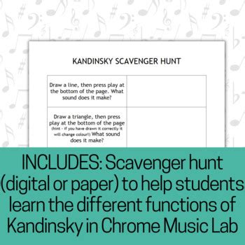 Introduction to Kandinsky - Chrome Music Lab Lesson - Music/SS Cross ...