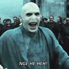 Voldemort Laughing GIF - Voldemort Laughing - Découvrir et partager des GIF