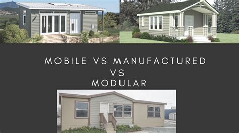 Understanding Mobile Modular and Manufactured Homes