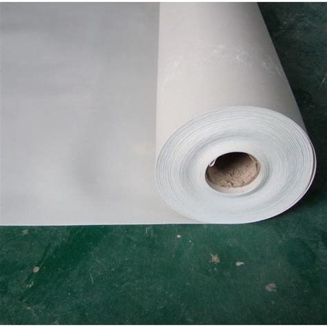 White PVC Roofing Membrane, Packaging Size: 40 Meter, Thickness: 35 ...